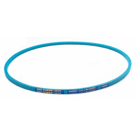 D&D 4LK540 54" Outside Length, 1/2" Top Width, 1 Ribs 4LK540